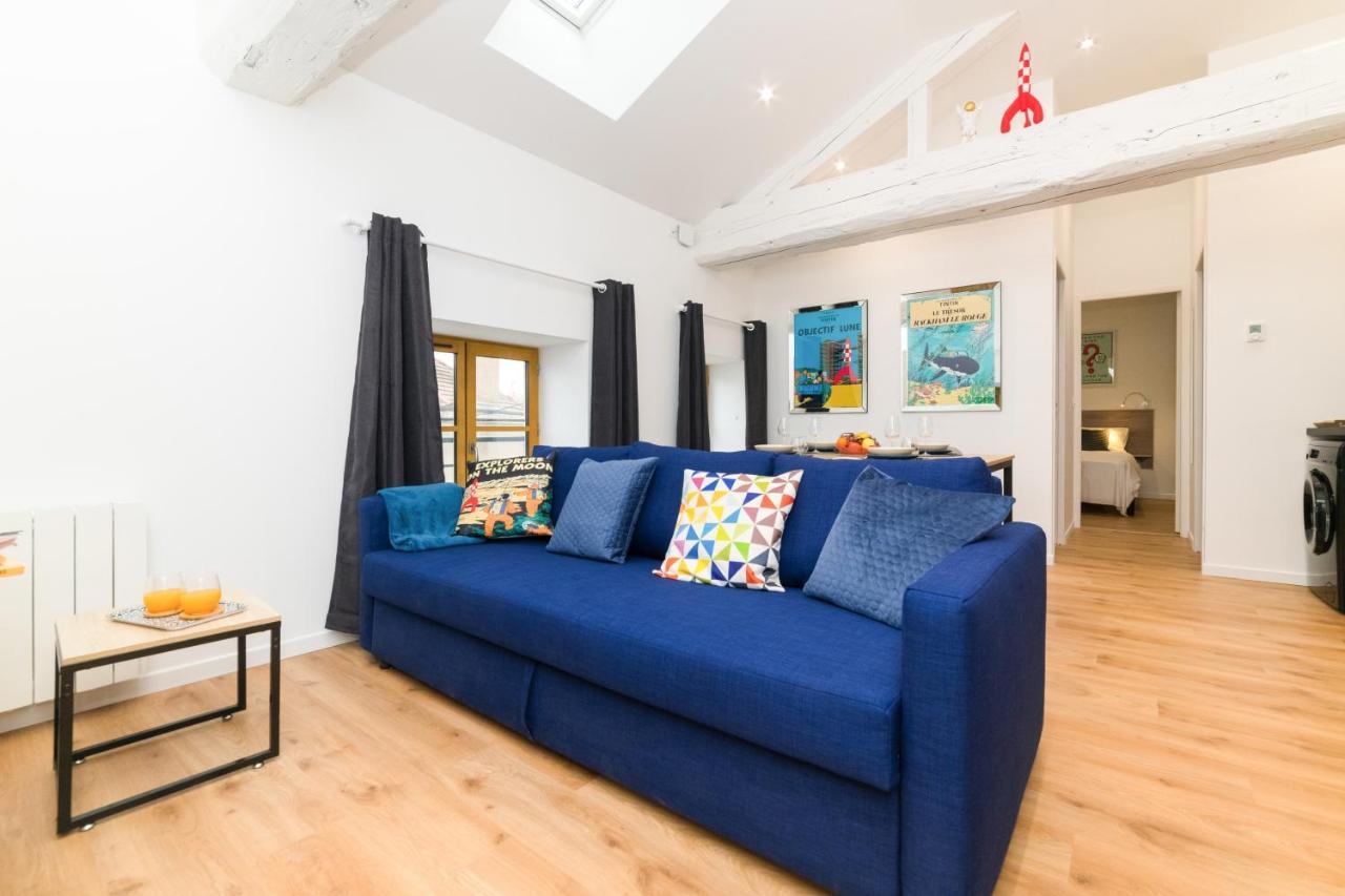 Tintin - Locationtournus Apartment ภายนอก รูปภาพ